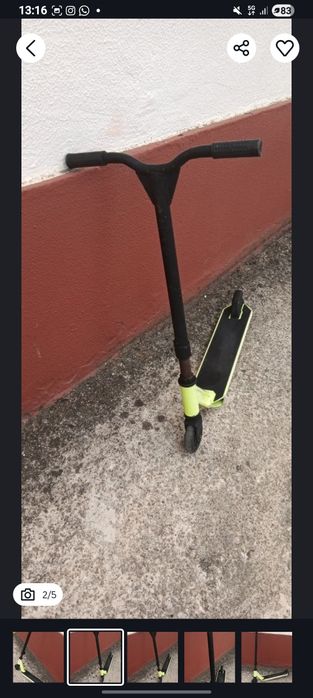 Trotineta para crianças