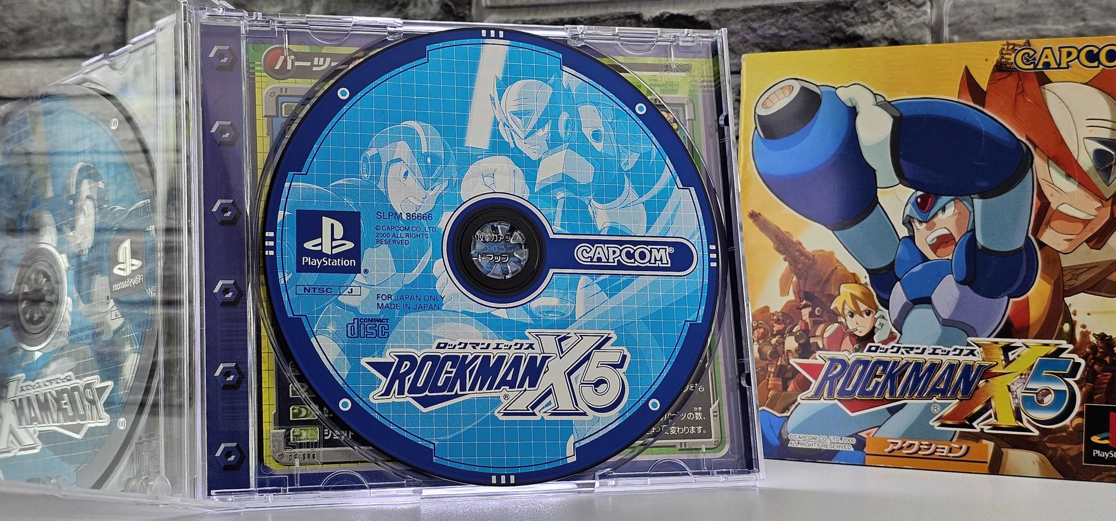 Playstation Rockman X5 Megaman X5