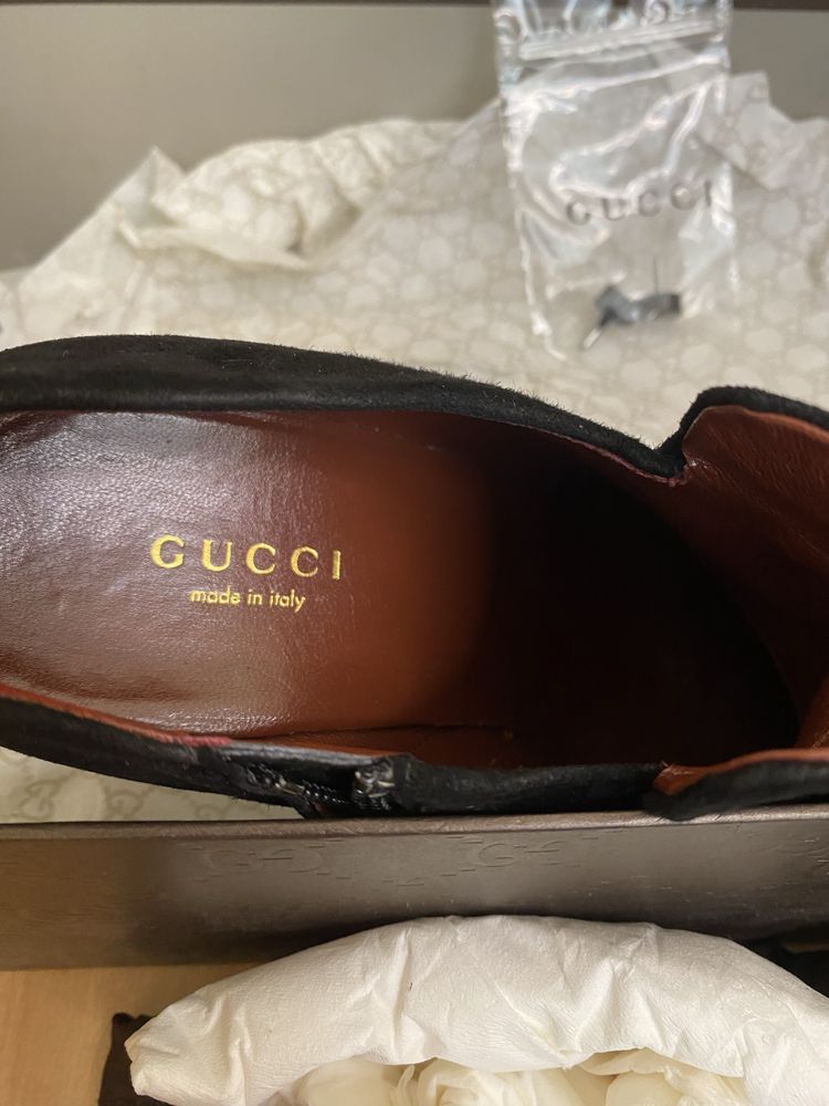 Ботильйони Gucci оригінал (36р) замш