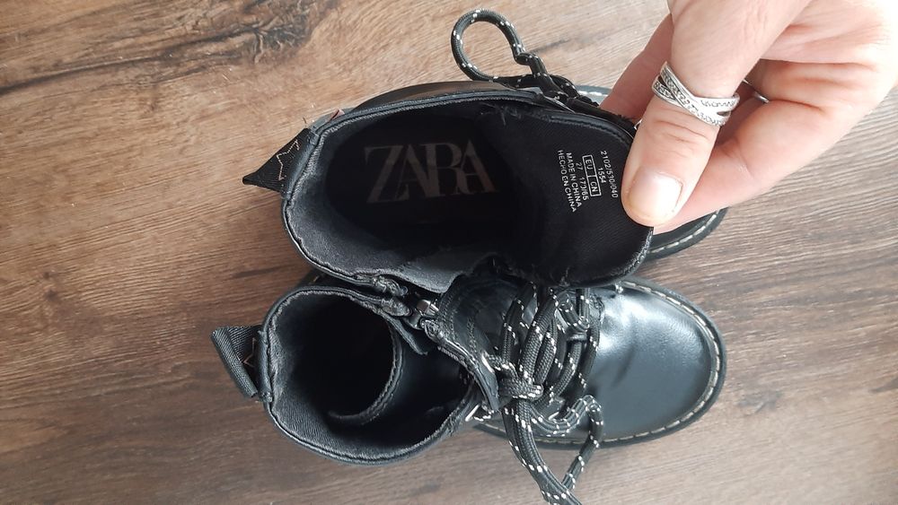 Buty trapery Zara 27