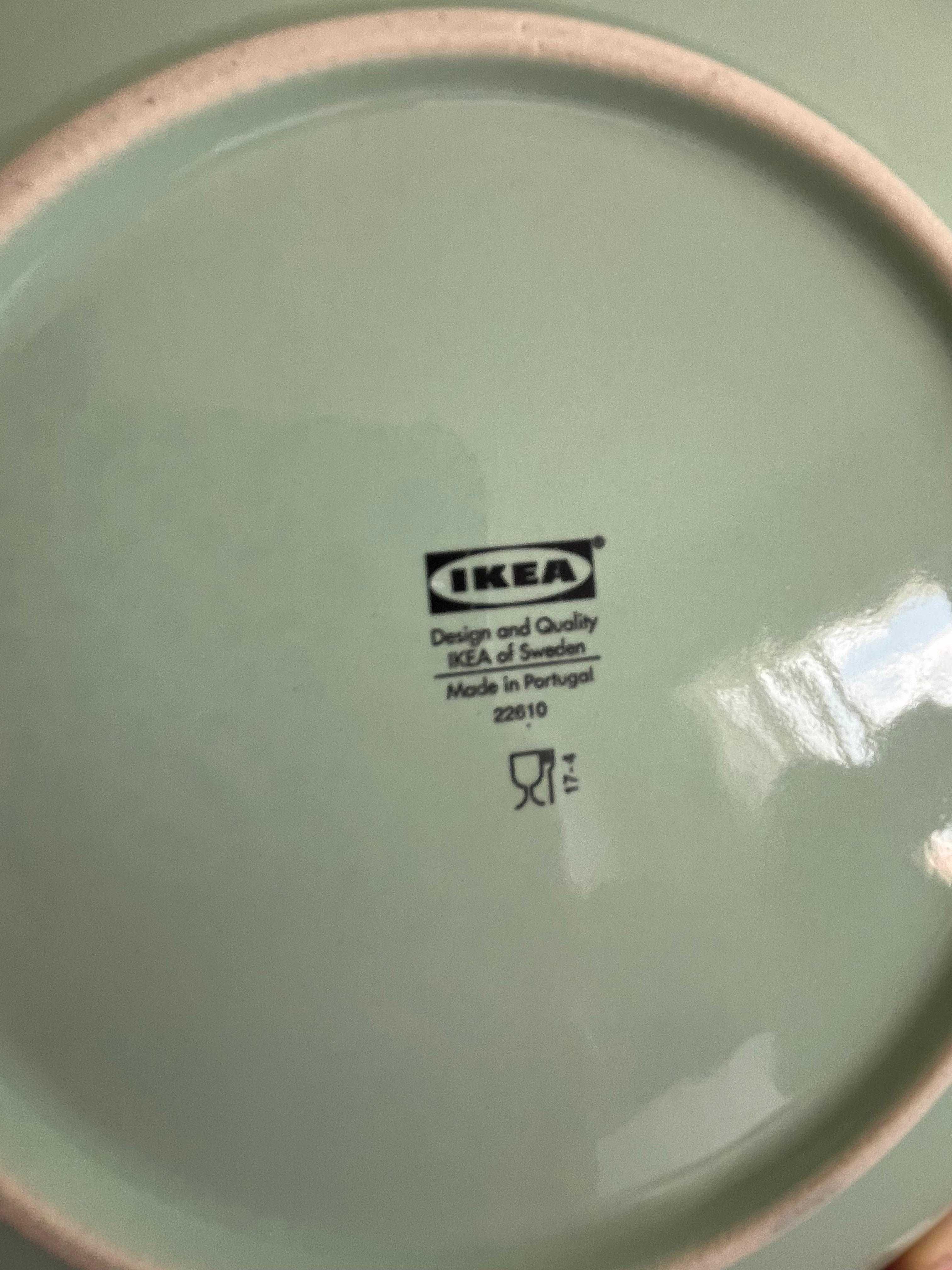 Serviço de refeição da IKEA - 12 pratos de cada (36 peças no total)