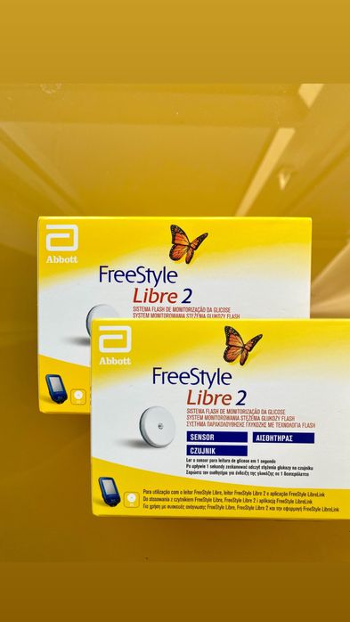 2 sztuki Nowe fabrycznie zapakowane sensory FreeStyle Libre 2