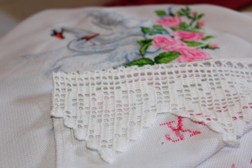 Весільний рушник, хрестиком, ручна робота