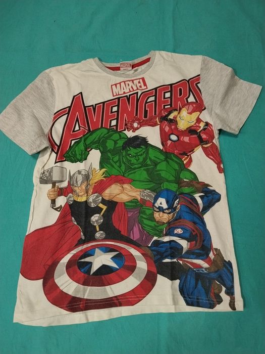 T-shirt chłopięcy Avengers 146cm