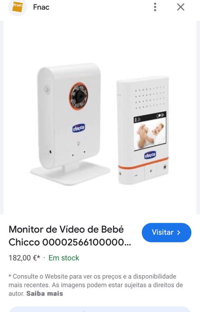 Monitor video chicco