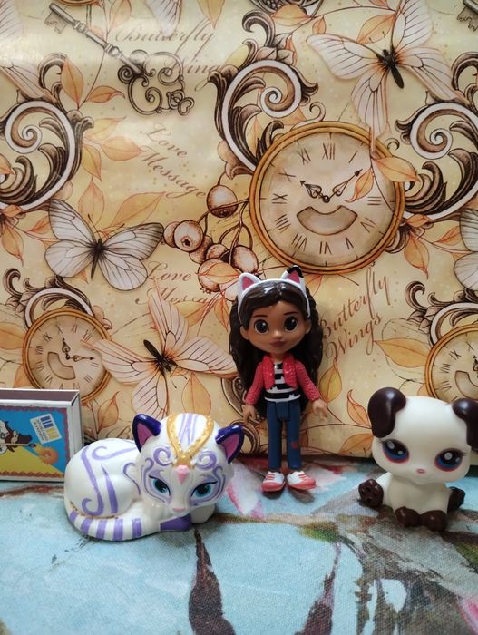 Петс Littlest Pet Shop кіт, хом'як, пес, фламінго