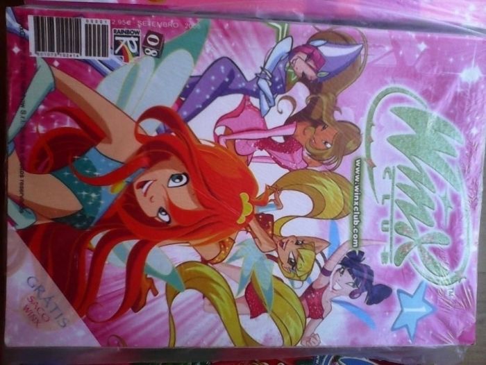 Coleção Revistas winx club do nº 1 ao nº 96 com 14 falhas. 82revistas