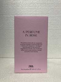 ZARA A PERFUME IN ROSE 100 ML fabrycznie nowe perfumy damskie