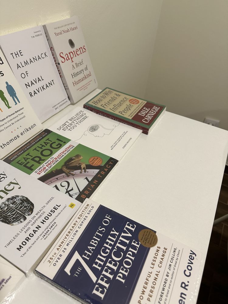 Livros em Inglês selados