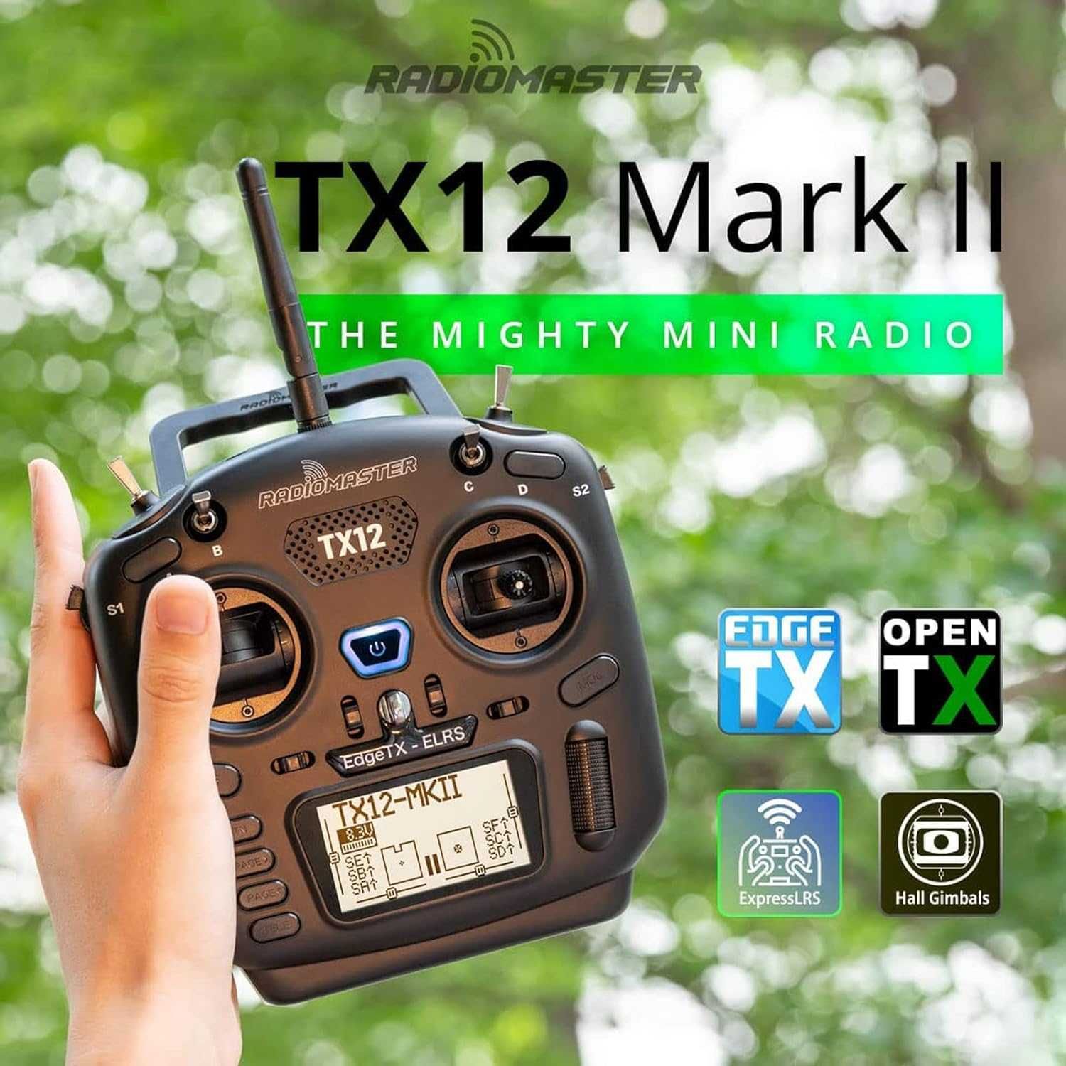 Аппаратура управления Radiomaster TX12 Mark II (ELRS)