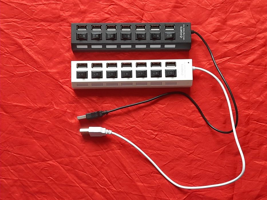 USB-разветвитель на 7 портов, 2 шт.
