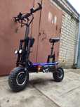 Мощный, большой электросамокат City rider S14 72v8600w50Ah