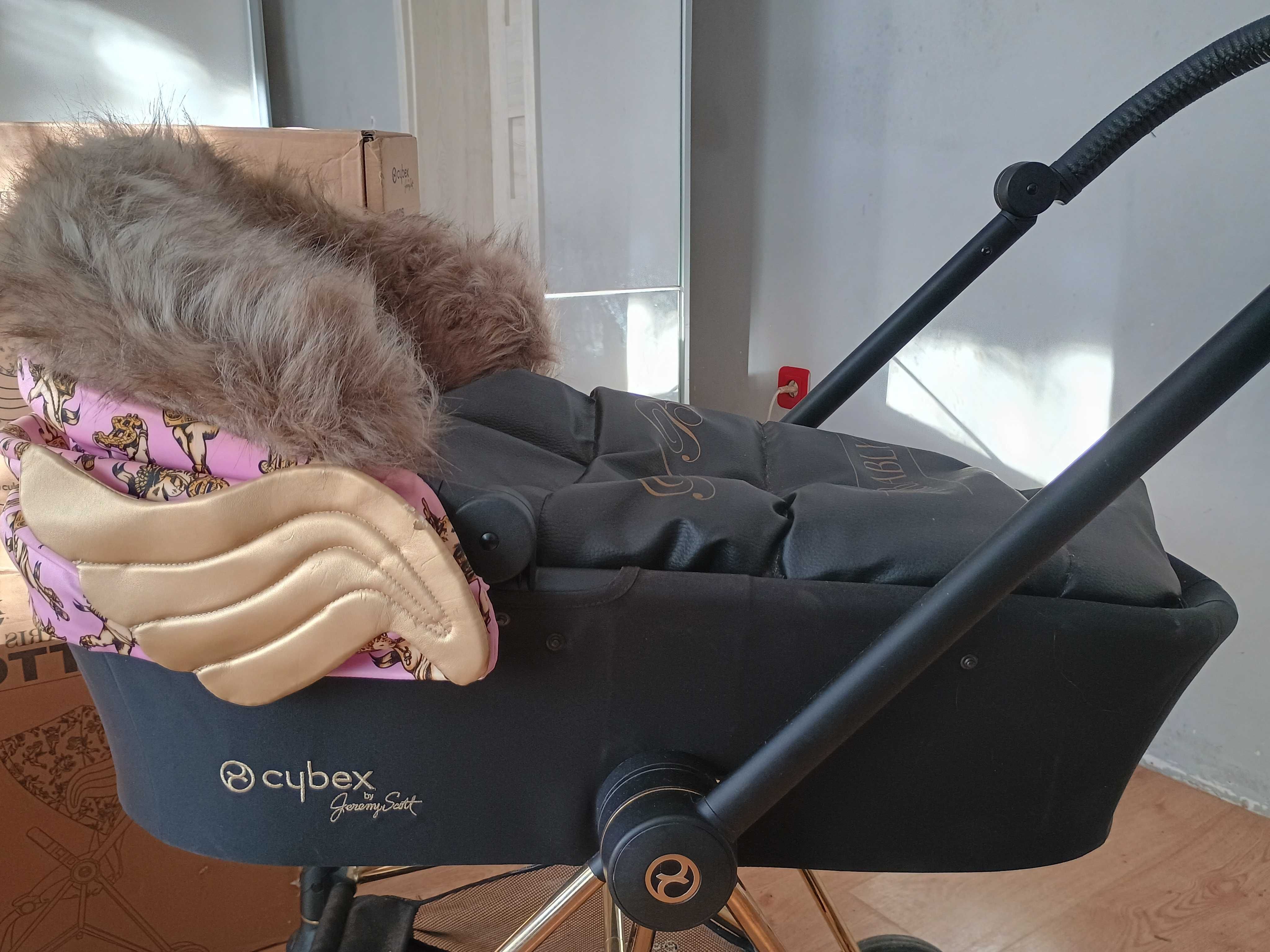 Cybex wózek mios 2.0 cherubs pink