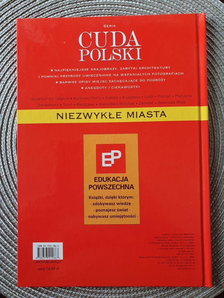 Niezwykłe Miasta Cuda Polski album