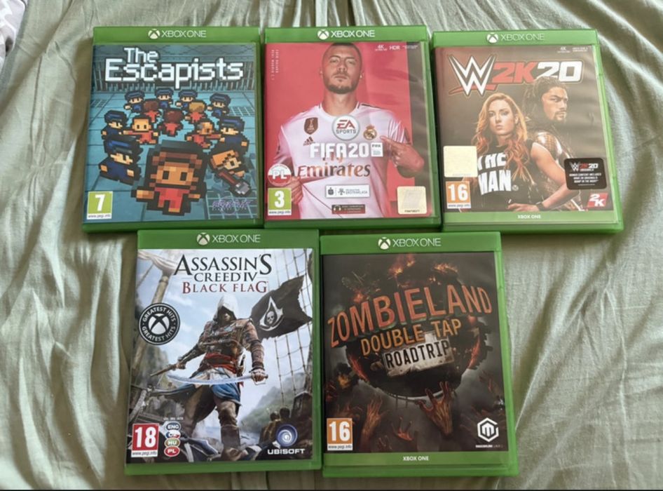 Gry xbox one tanio OPIS!!!