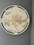 Obraz, 50cm Panel strukturalny „harmony swan” japandi,wabi sabi, boho