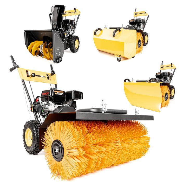 Zamiatarka Odśnieżarka Spalinowa Cedrus 80Cm Loncin G200F 4W1