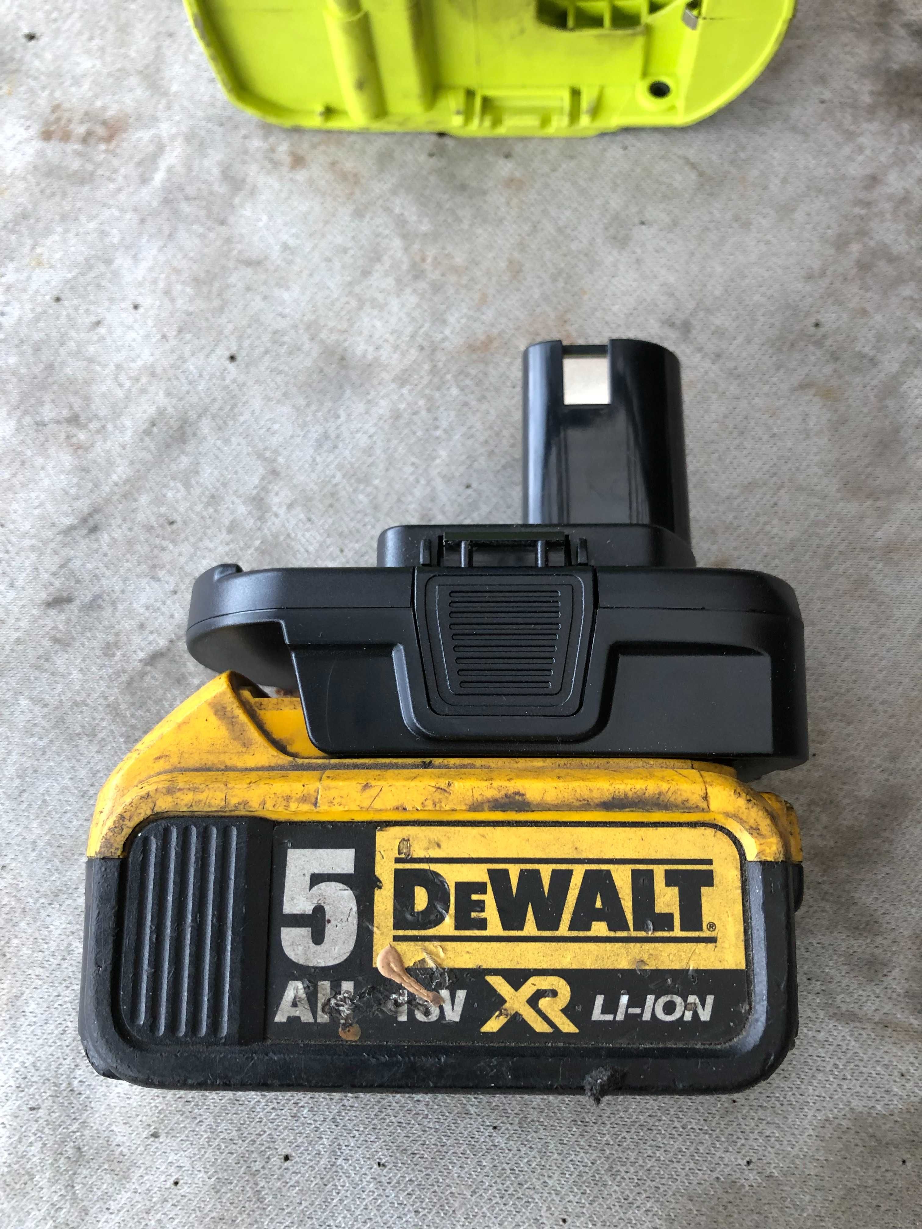 Adapter ,przejściówka DEWALT do elektronarzędzi RyOBI