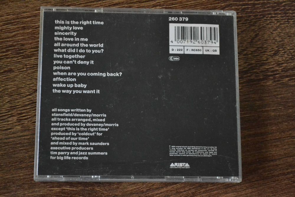 Lisa Stansfield  Affection  CD