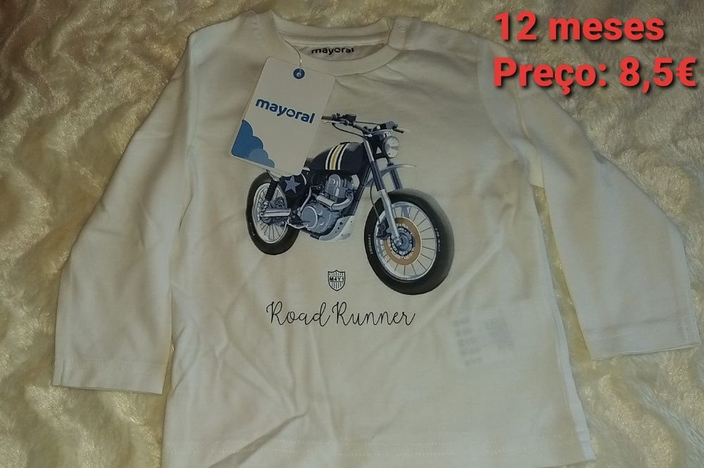 camisola mayoral menino 12 meses