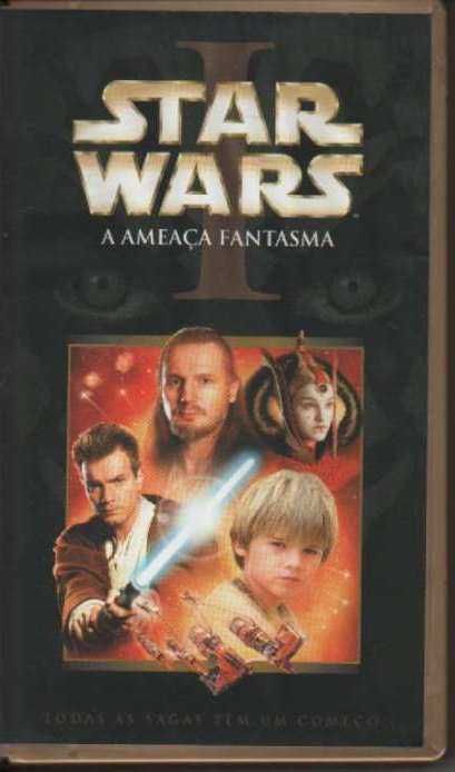 VHS Vintage Coleção "STAR WARS" Episódio 1 - Legendas Português