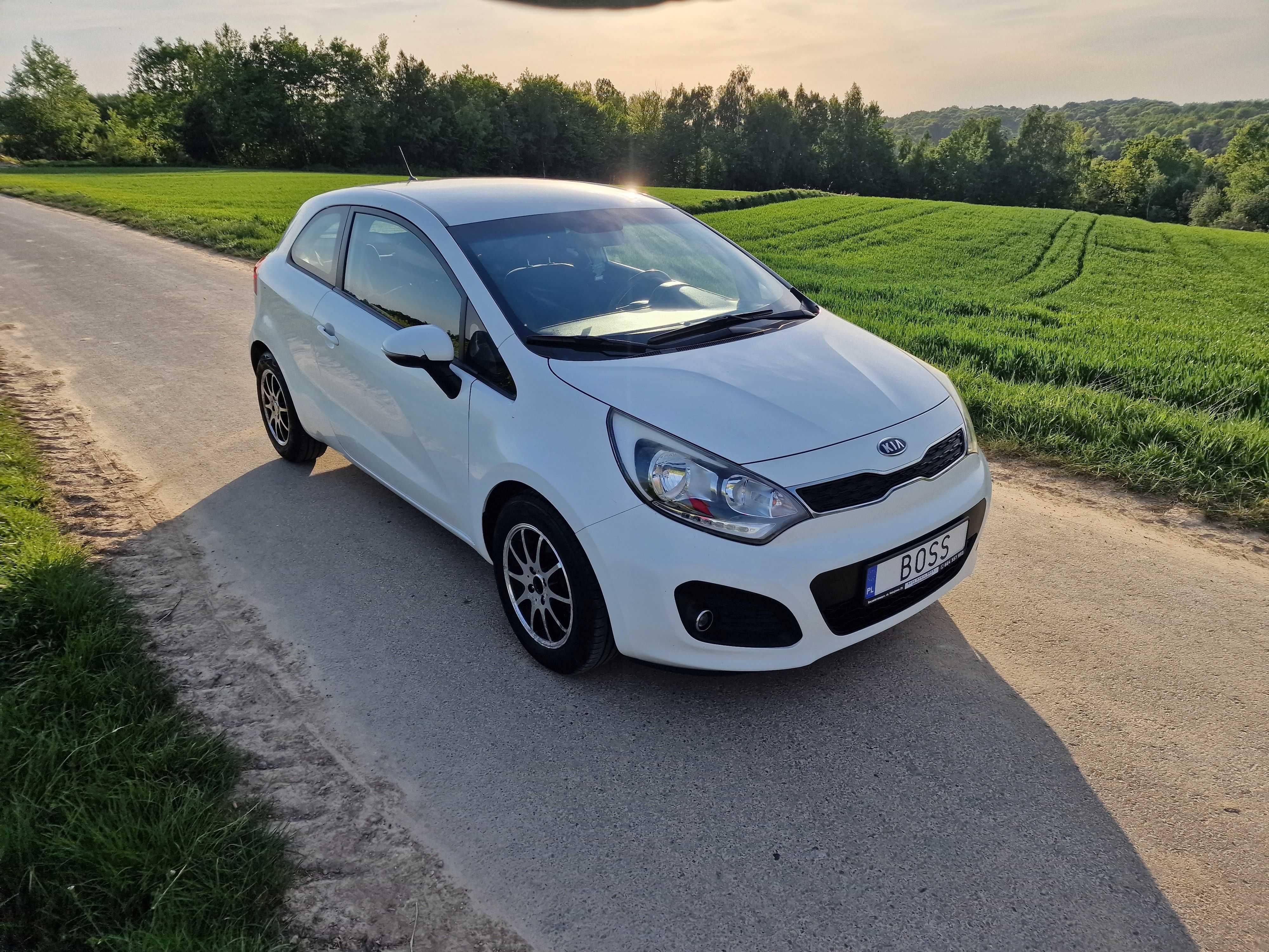 Kia Rio 1,4 CRDI 90KM 2012r Ledy, Klima, 6-biegów, Nowe Opony, IDEALNA