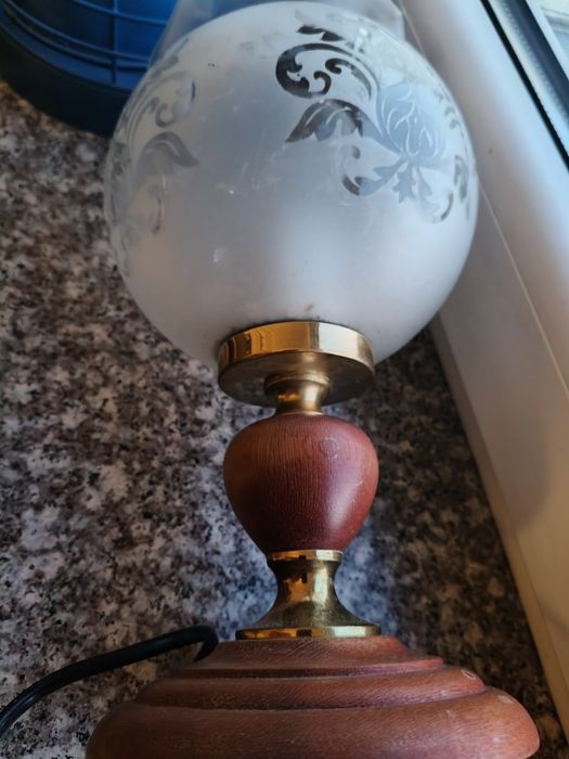 lampa stołowa w klasycznym stylu wysokość 27 cm