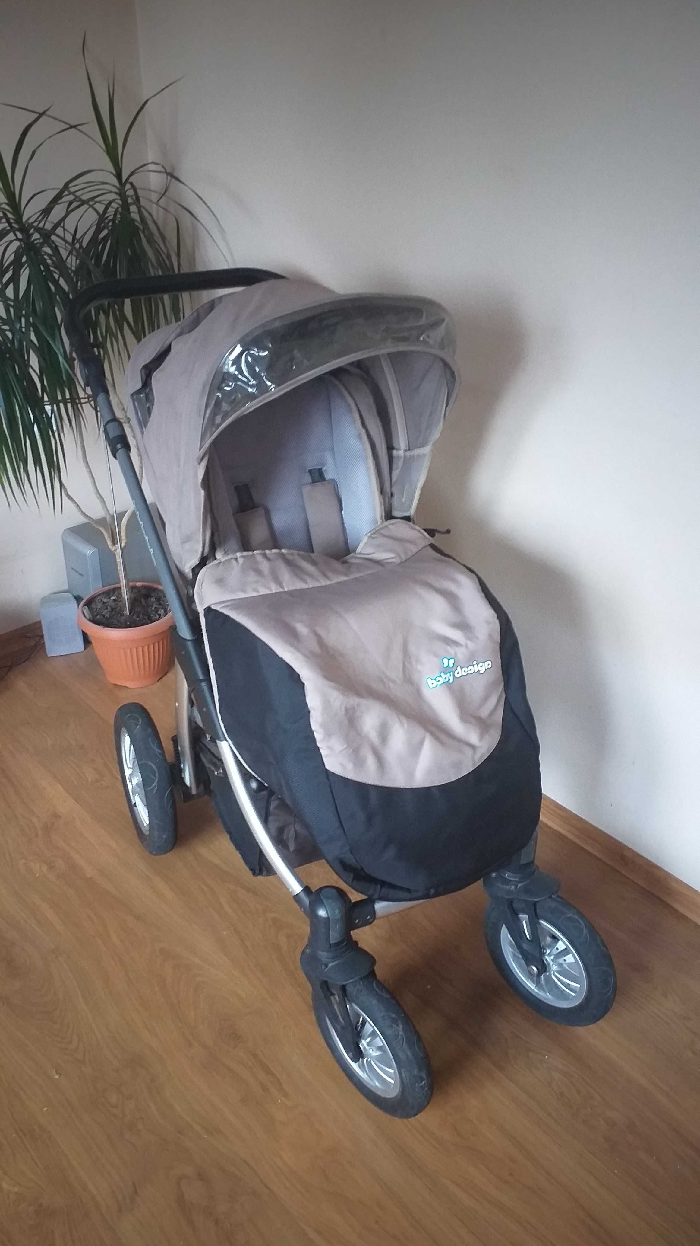 Wózek 2w1 BABY DESIGN LUPO, gratis fotelik