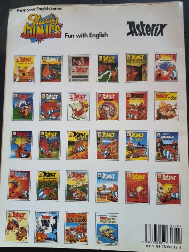 Livro Asterix usado