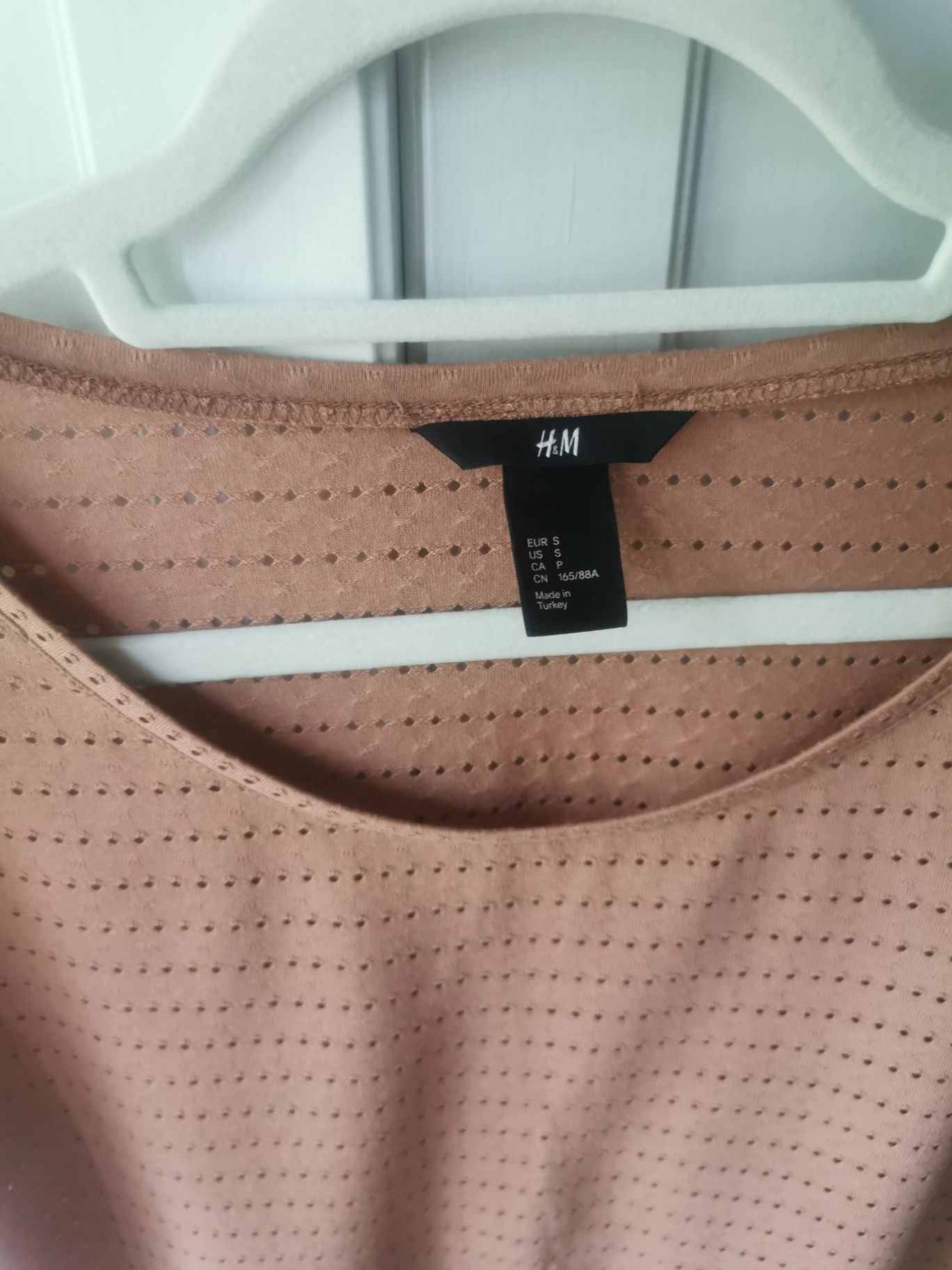 Koszulka bluzka top krotki bez oversize H&m rozmair M L