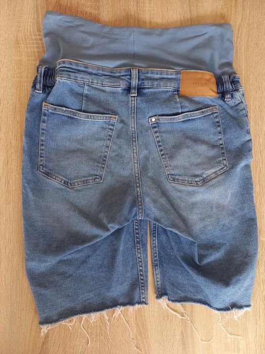 Jeansowe spodenki ciążowe rozm. M H&M