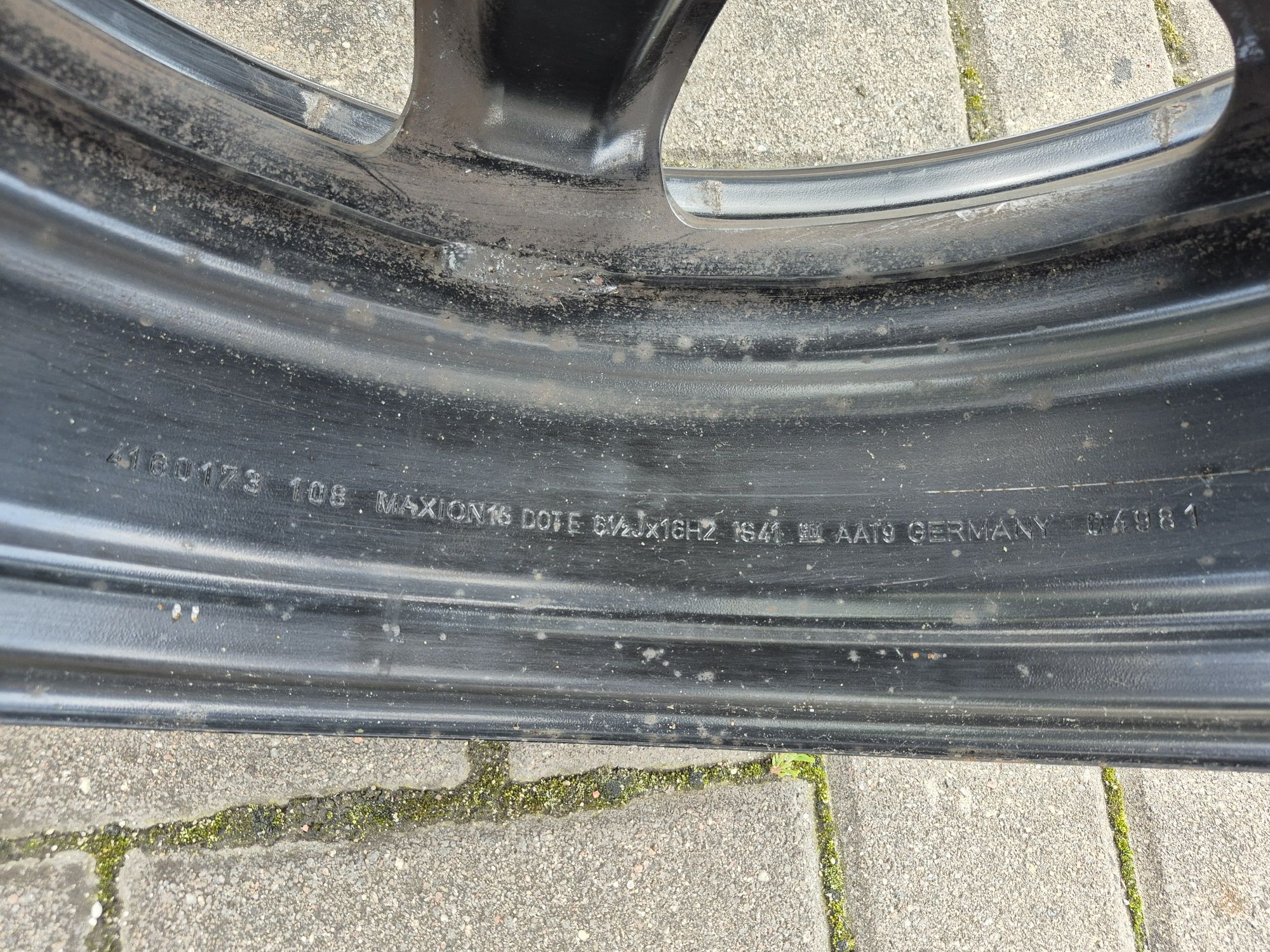 Felgi Struktur z Kołpak i Czujnik OPEL Astra J Mokka 5x105 16 Cal 6.5J