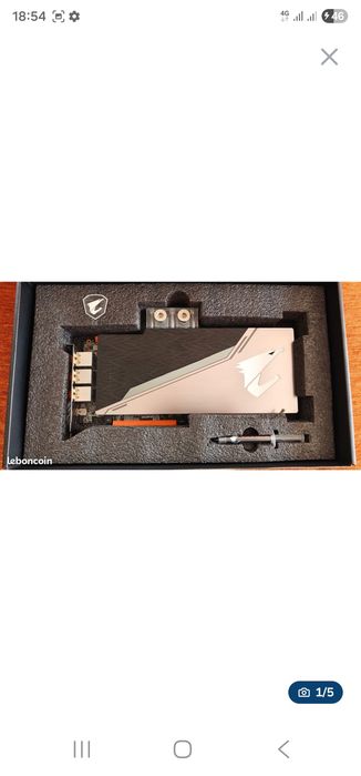 WATERFORCE aorus RTX 2080 Ti Xtreme 11G