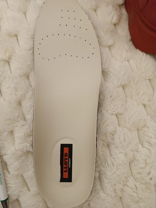 Sneakersy LLOYD -Aspen- Red/off white