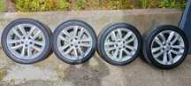 Komplet koła alufelgi 17 Opel 5x110