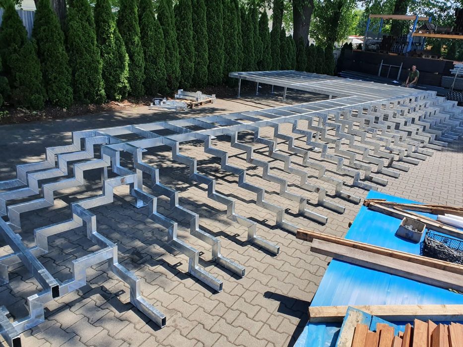 Stojaki na rowery, bramy, stoliki, balustrady