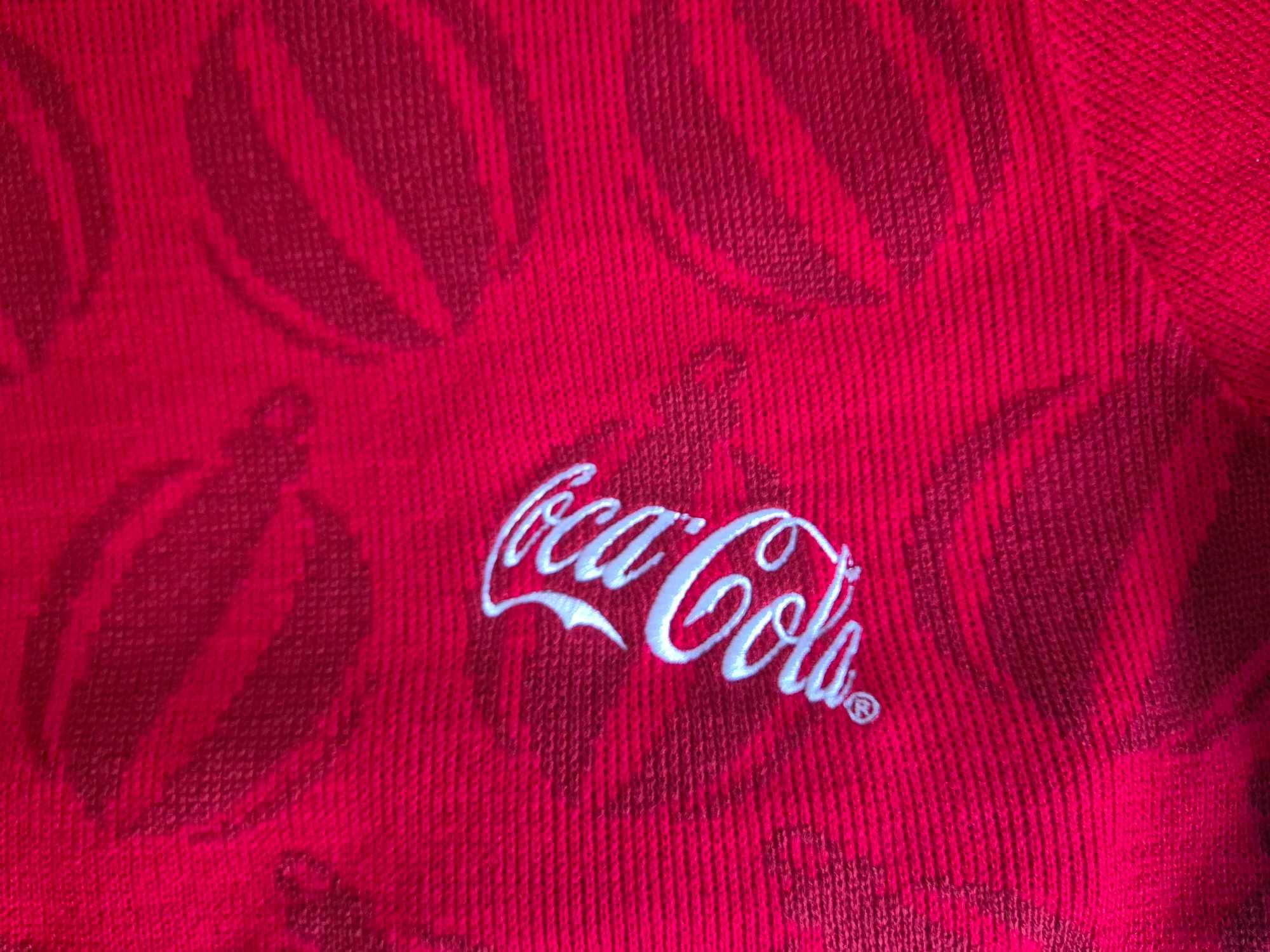 Camisola vermelha - edição especial Coca Cola
