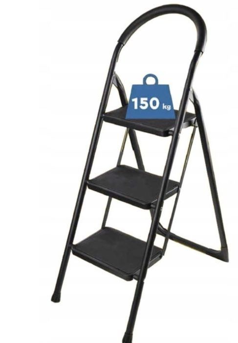 Drabina stalowa mocna 150kg. Nowa