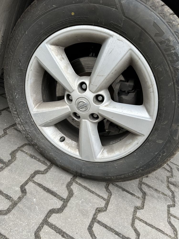 Felgi Nissan Qashqai J10 R17 komplet