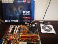 Plyta główna Asus P5K + procesor Core2Duo E6450 + 2GB pamięci GEIL