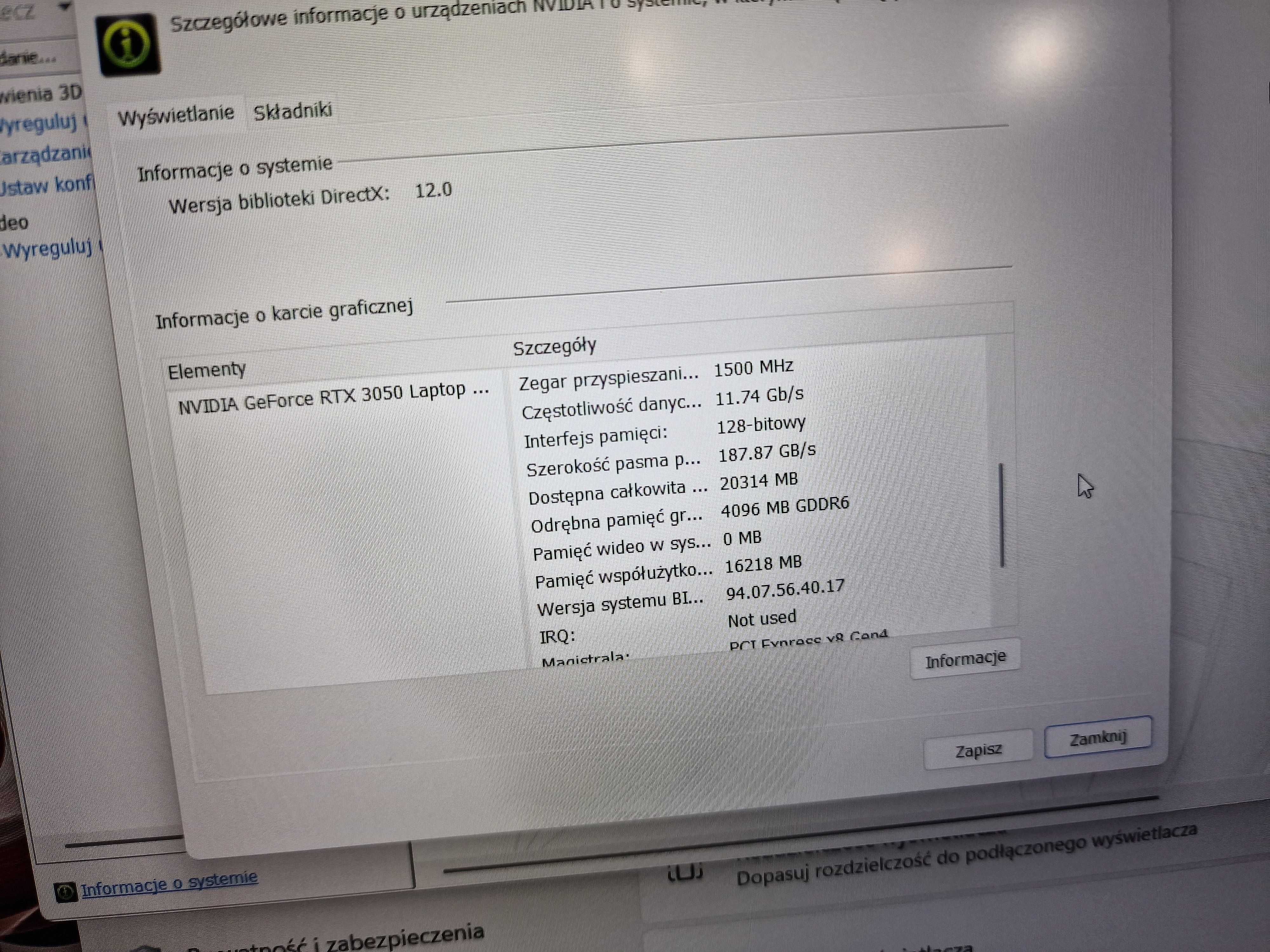 HP VICTUS 15-fa0755ng/ i5-12500H/ 32GB/ 512GB/ RTX 3050 4GB/ QWERTZ