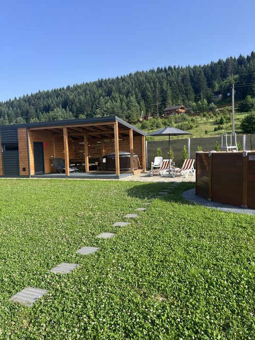 Карпати котедж  відпочинок будинок басейн оренда гори водоспад Гуркало