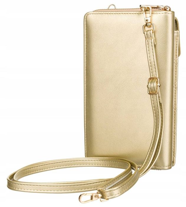 damska mini torebka-portfel ze skóry ekologicznej - 4u cavaldi