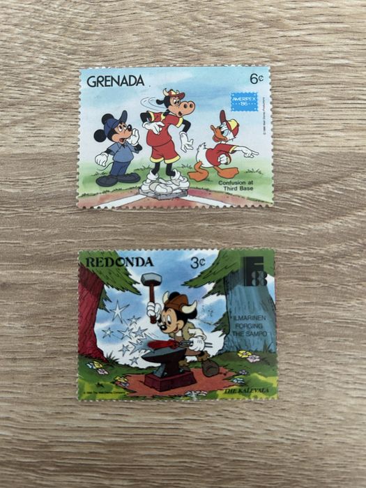 Znaczki pocztowe Disney - Grenada, Redonda
