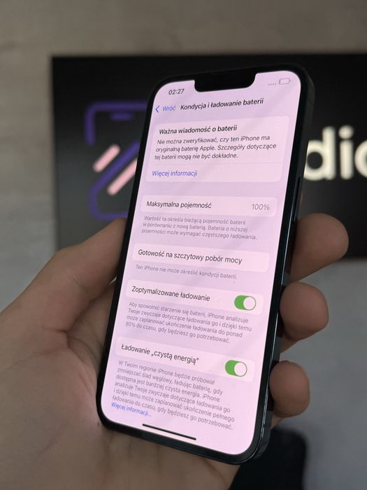 RATY 0% iPhone 13 Pro 128GB BATERIA 100% GWARANCJA 12 miesiecy!!!
