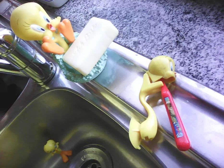 Acessórios Píu-Píu para casa de banho de criança