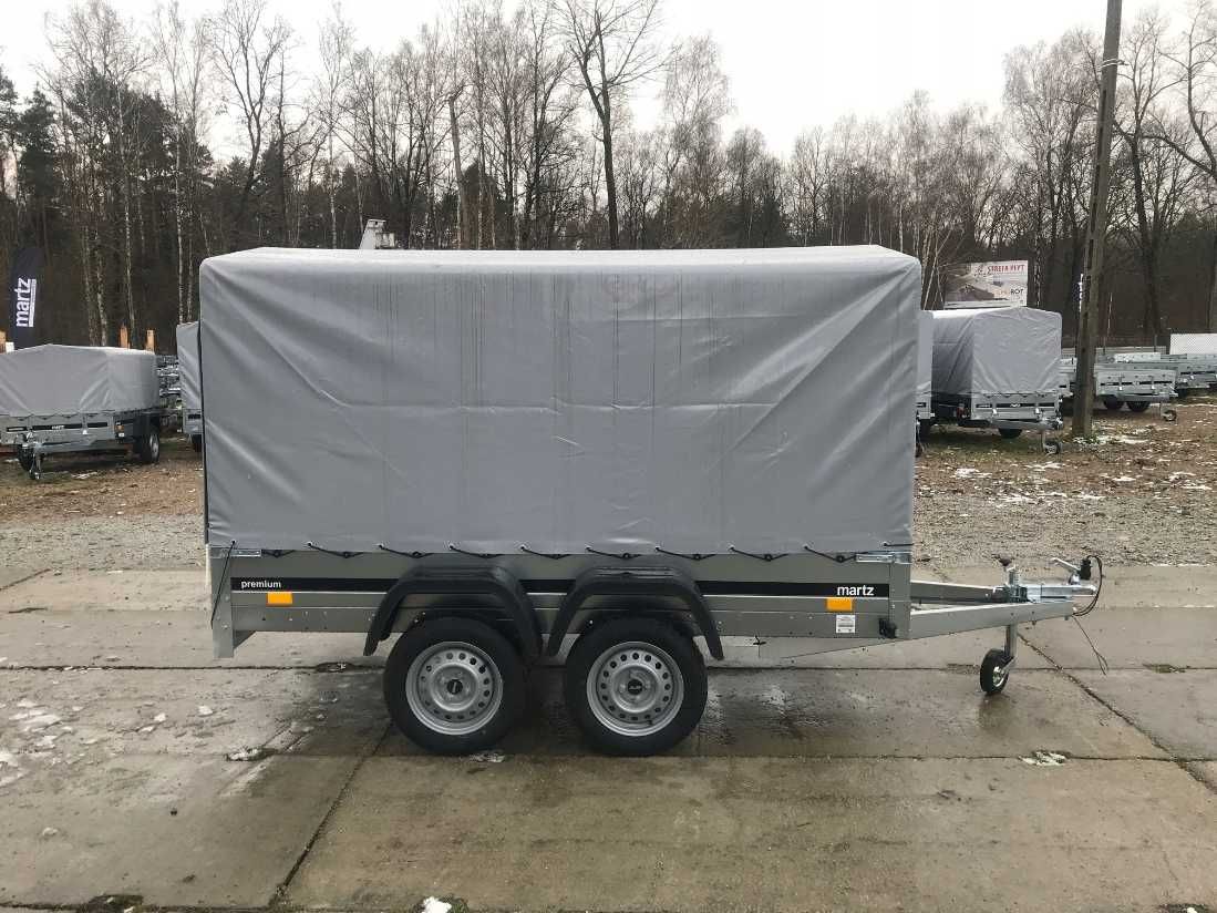 Przyczepka Martz Premium 264/2 STELAŻ+PLANDEKA 110 cm DMC 750 kg kat.B