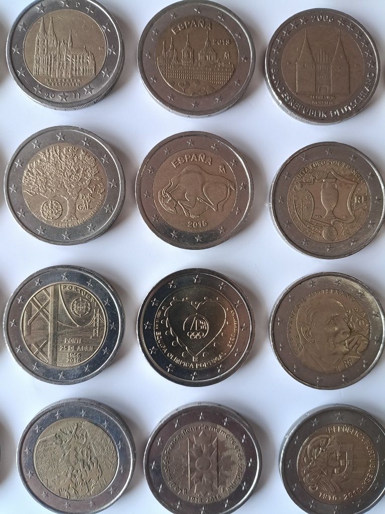 Moedas 2€ comemorativas
