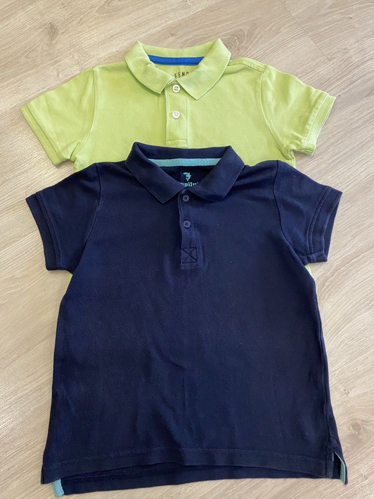 Футболки Поло Крокодил Lacoste р. 140, Lupilu р. 110/116