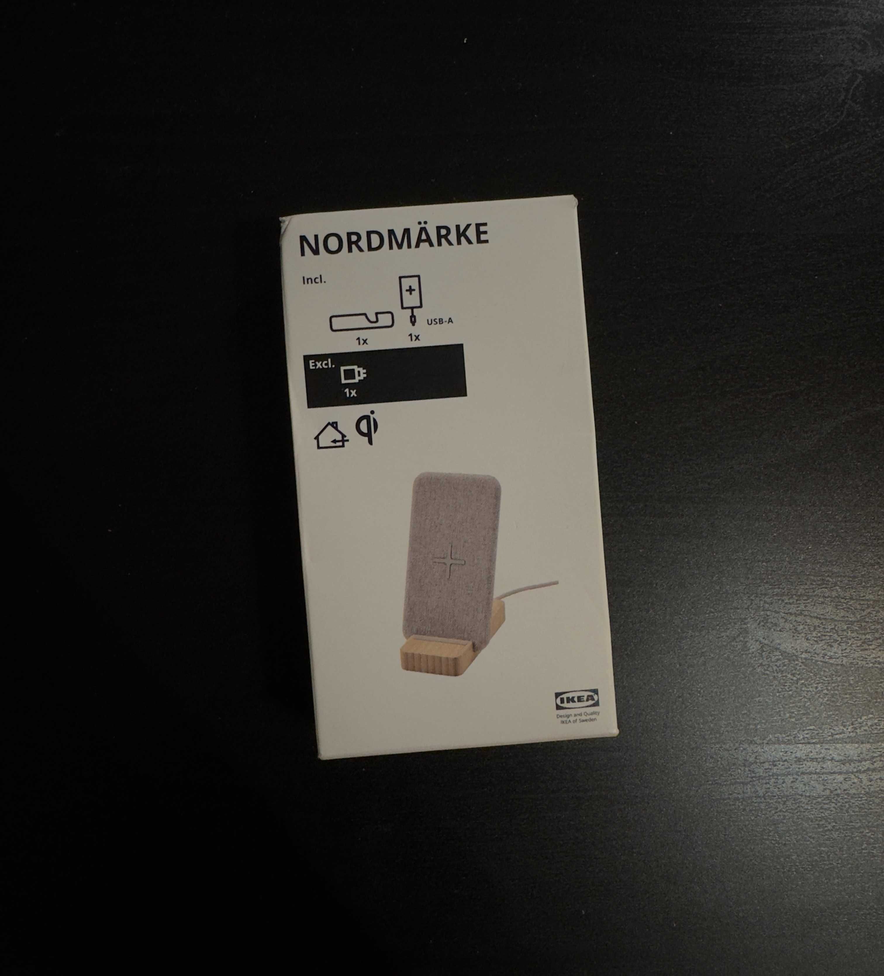 IKEA NORDMARKE podstawka do bezprzewodowego ładowania telefonu